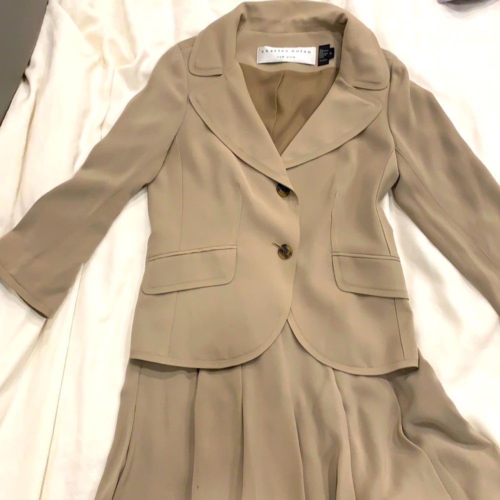 Blazer and A line skirt